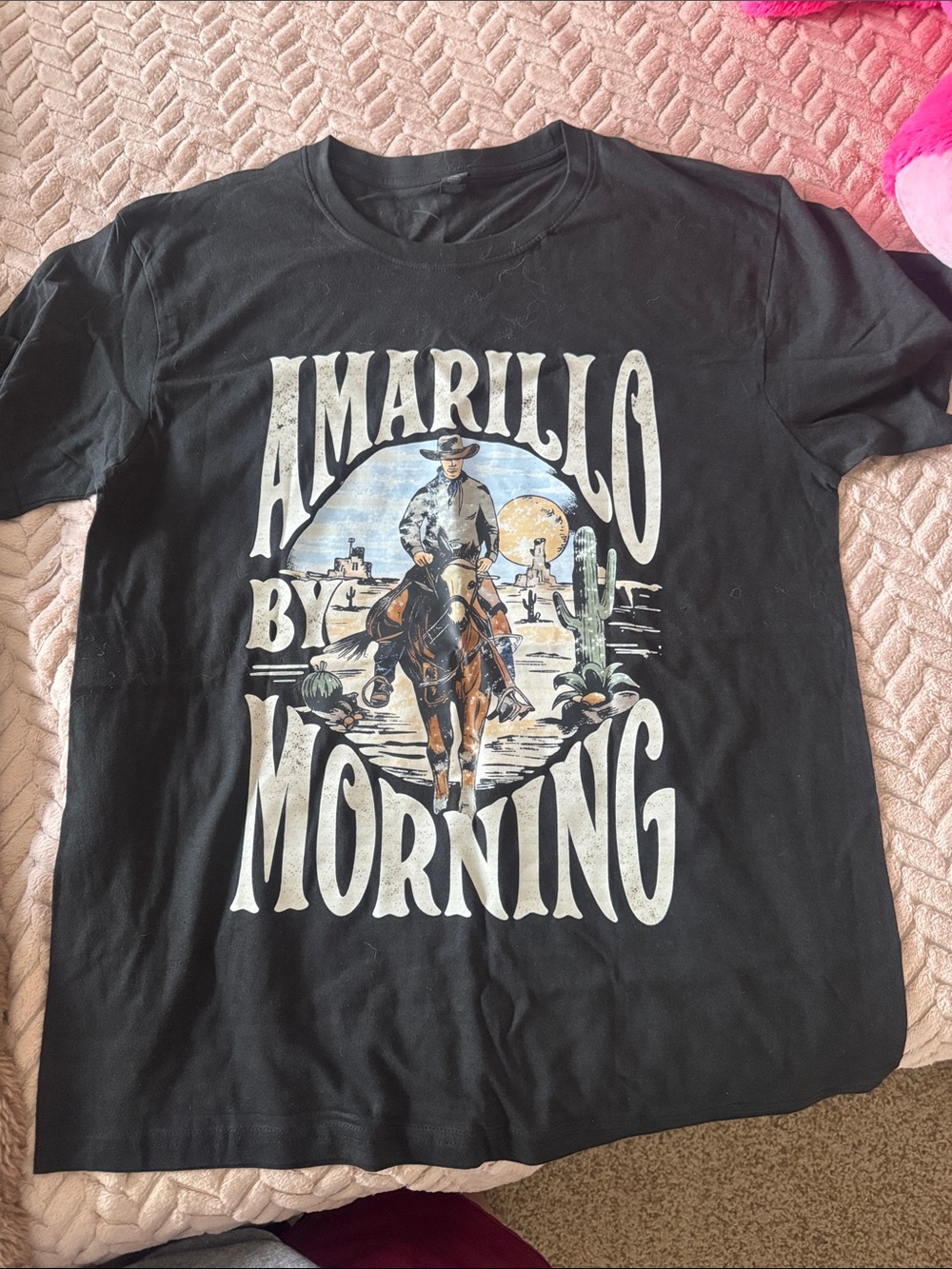 Amarillo By Morning Graphic Tee - Black